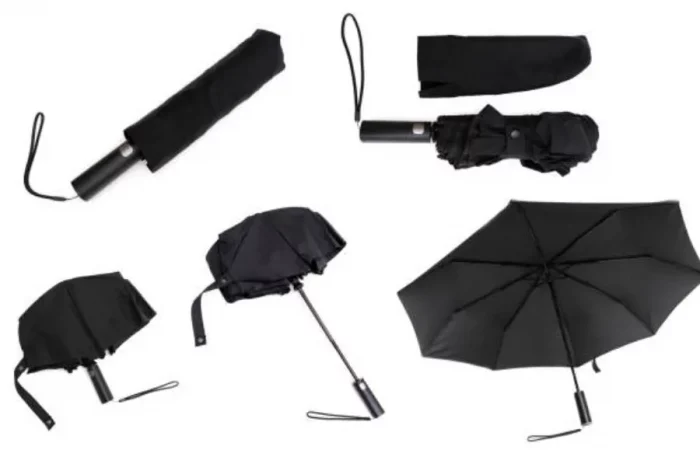 mały parasol podróżny