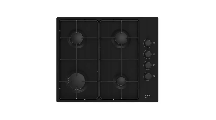 Płyta gazowa Beko HIBG64120SB 4 strefy Czarna stal