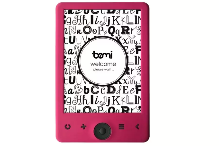 Czytnik Bemi Cognita CGA 4 GB 6" różowy