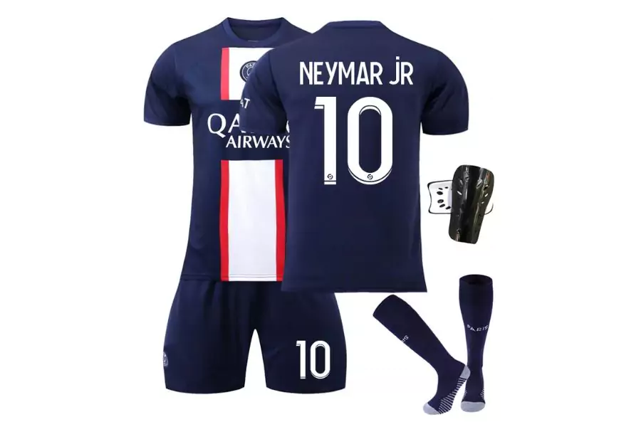 Komplet Strój piłkarski T-shirt PSG Neymar No.10
