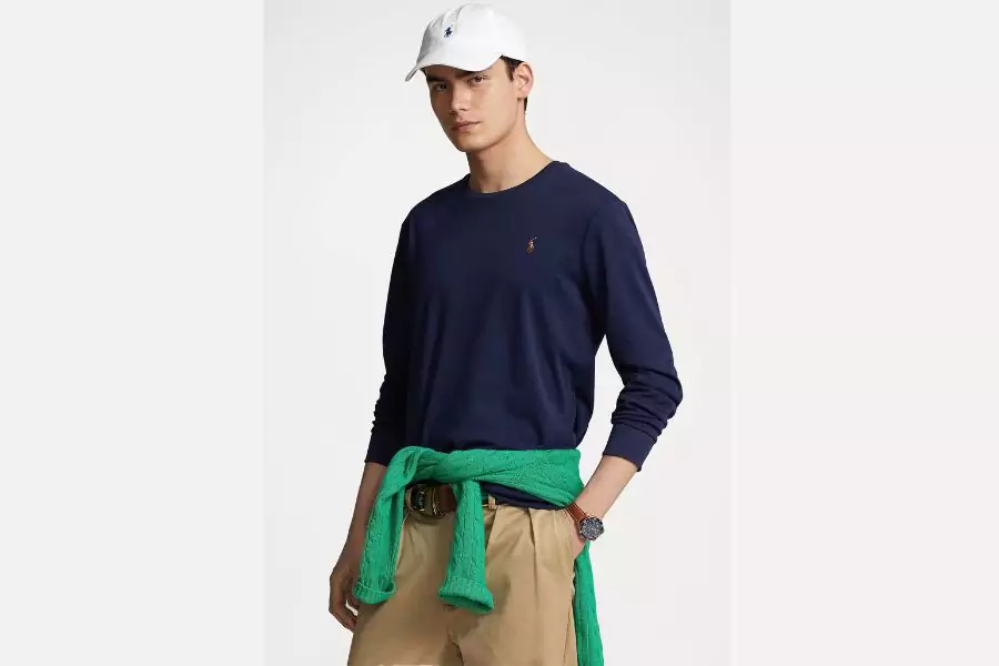 T-shirt z długim rękawem Polo Ralph Lauren