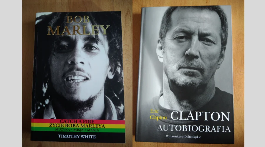 Biografie muzyczne. Joplina, Claptona, Marleya