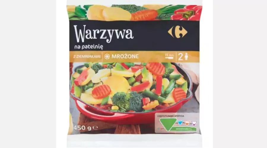 Carrefour Mrożone warzywa w stylu włoskim